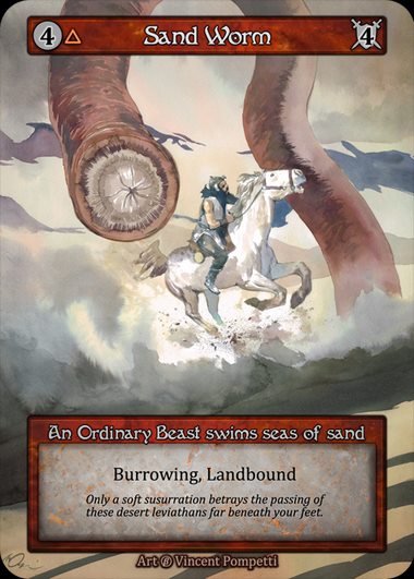 [Fire] Sand Worm [beta-Ordinary]